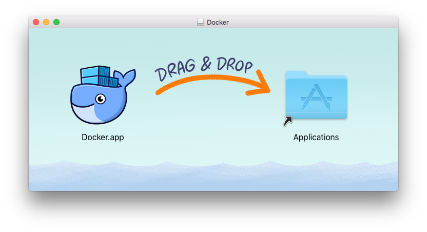 Install Docker app